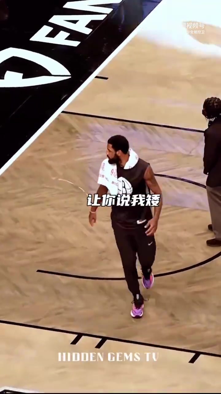 你不對勁！原來歐文一心想著要隔扣杜蘭特，并將其撂倒在地